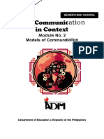 SHSG11 - Q1 - Module2 Oral Communication v3 PDF