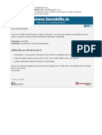 Online Course Acceptance Mail PDF