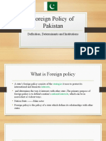Foreign Policy Definition, Detreminants