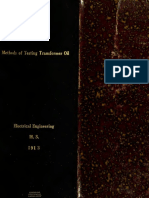 tranformer oil sampling methods