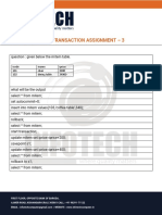 MYSQL Assignments Final PDF