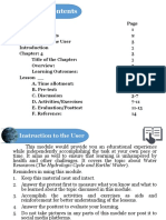 Sample Module For Water Cycle