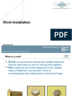 Rivet Installation: © 2018 MHI Canada Aerospace, Inc. All Rights Reserved. Proprietary and Confidential