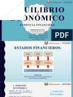 EXPOSICIÓN EQUILIBRIO ECONÓMICO- GERENCIA FINANCIERA