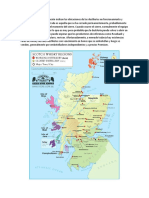 Mapas de Regiones Productoras en Escocia