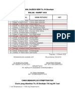 Jadwal Injeksi TB