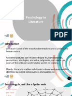 Psychology in Literature Reveals Human Nature