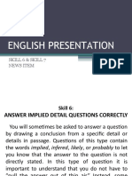 English Presentation Part 2)