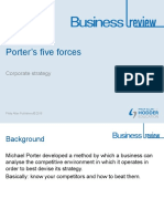 Porter's Five Forces: Corporate Strategy