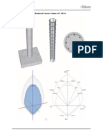 Circular Reinforced Concrete Column Interaction Diagram ACI318 14 PDF