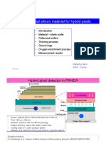 Use of Epitaxial Silicon Material For Hybrid Pixels