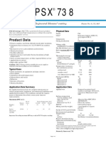 Product Data: Engineered Siloxane Coating