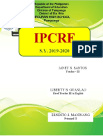 Ipcrf: Becuran High School Pampanga