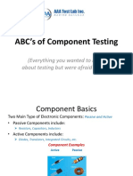 ABC's of Component Testing