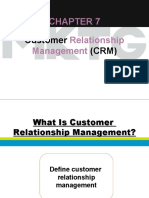 Relationship Management: Customer (CRM)