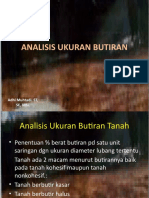 Materi 6 Analisa Ukuran Butiran