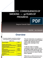 The Health Consequences of Smoking - 50 Years of Progress