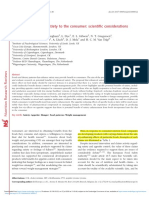 Potential Benefits of Satiety To The Consumer: Scientific Considerations