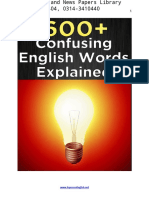 600 Confusing-English-Words-Explained - 121016165157