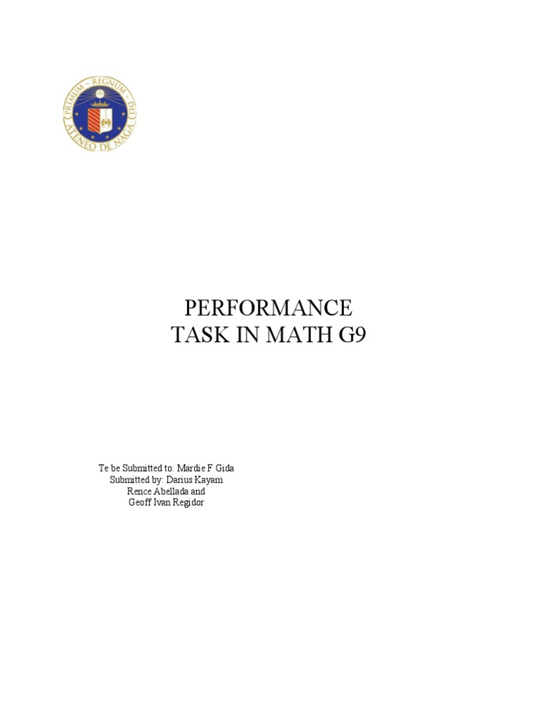 PT in Math 2 | PDF