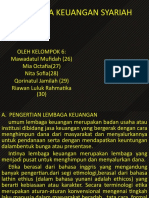 Etika Lembaga Keuangan Syariah Kel.6