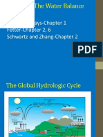 Todd and Mays-Chapter 1 Fetter-Chapter 2, 6 Schwartz and Zhang-Chapter 2