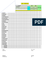 Daftar Nilai Kelas 1 A