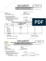 Analisa Kompetensi SMK XII Semester Ganjil dan Genap 2019