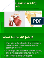 Acromioclavicular Ac Joint Sprain