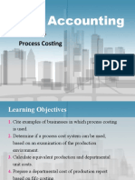 Cost Accounting: Process Costing