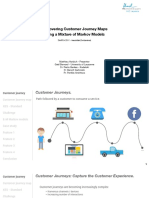 Discovering Customer Journey Maps Using A Mixture of Markov Models