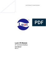 Luat LTE Module AT Command User Manual V1.0 PDF