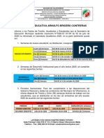 Socializacion Calendario Academico A Padres de Familia y Estudiantes-Julio 2020