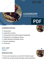 Leadership 3 Handout