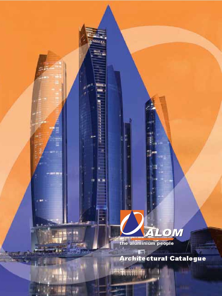 Alom Extrusions: Architectural Catalogue | PDF | Extrusion | Economic ...