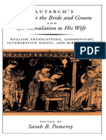 Plutarch - Advice To The Bride and Groom & A Consolation To His Wife (Oxford, 1999) PDF