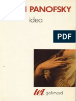 (Tel) Erwin Panofsky - Idea-Gallimard (1989)