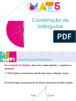 Construção de triângulos (1)