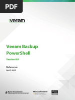 Veeam Backup 8 Powershell PDF