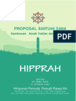 Contoh Proposal Bantuan Dana Santuan Yatim PiatuHipprah 2020