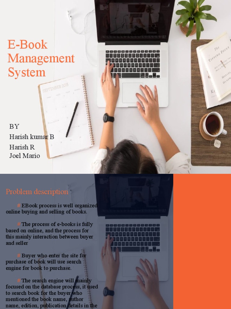EBook Management System PDF Use Case User