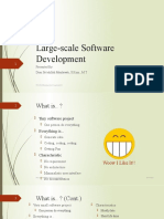 1 - Large-Scale Software Development