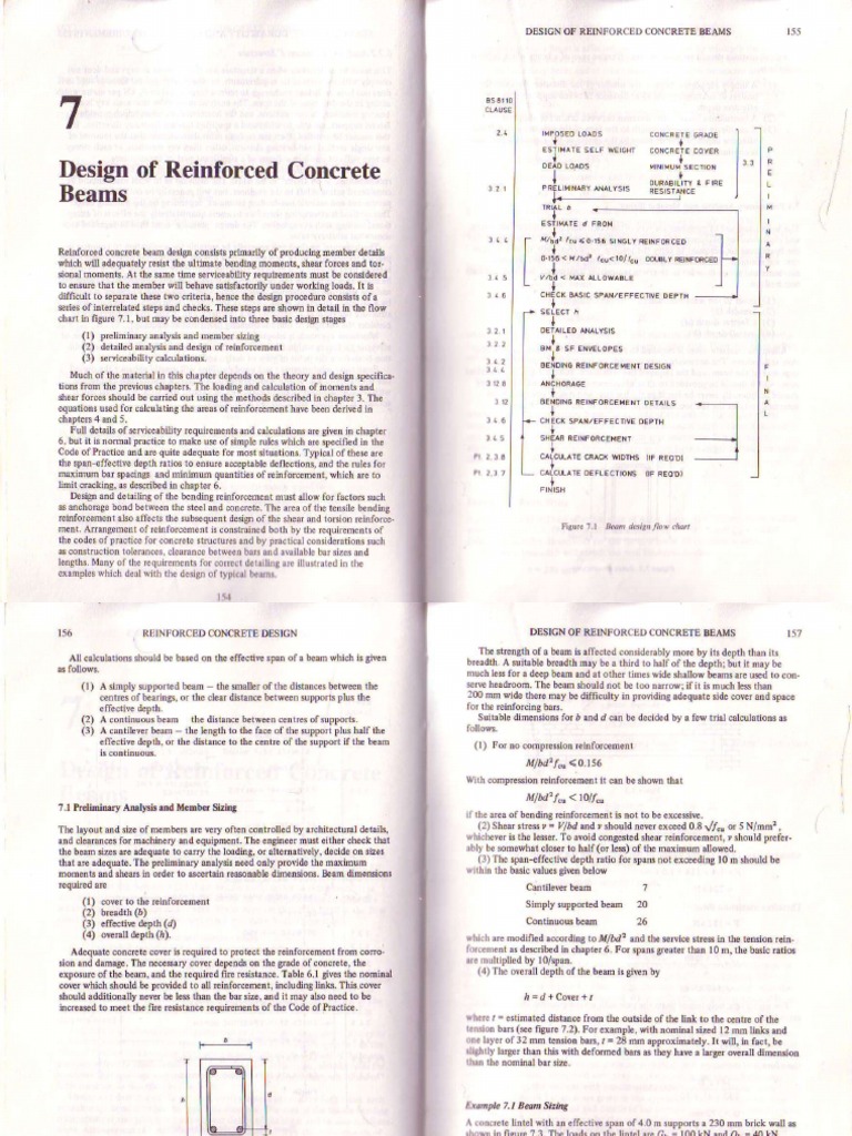 Beam Design | PDF