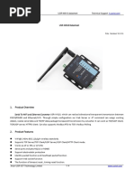 Product Overview: USR-W610 Datasheet Technical Support