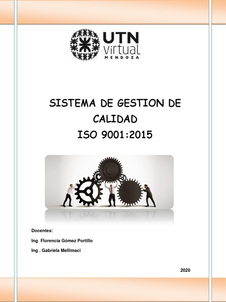 Anexo SL en ISO 9001:2015 | PDF | Gestión de la calidad | Sistema de ...