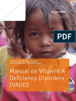 Vitamin A Deficiency Disorders VADD