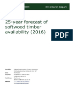 25-Year Forecast of Softwood Timber Availability (2016) : NFI Interim Report