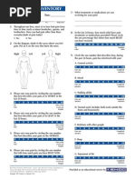 McGill Short Form Pain Questionnaire | PDF
