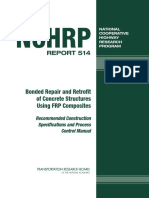 Amir Mirmiran - Bonded Repair and Retrofit of Concrete Structures Using FRP Composites_ Recommended Construction Specifications and Process Control Manual, Nummer 514,Deel 1 (2004, Transportation Research Board) - Li