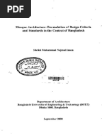 Mosque Design and Capacity Guidelines | PDF